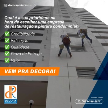 Pintura de Predio e Fachada na Raposo Tavares