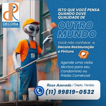 Pinturas Residenciais Prediais na Raposo Tavares